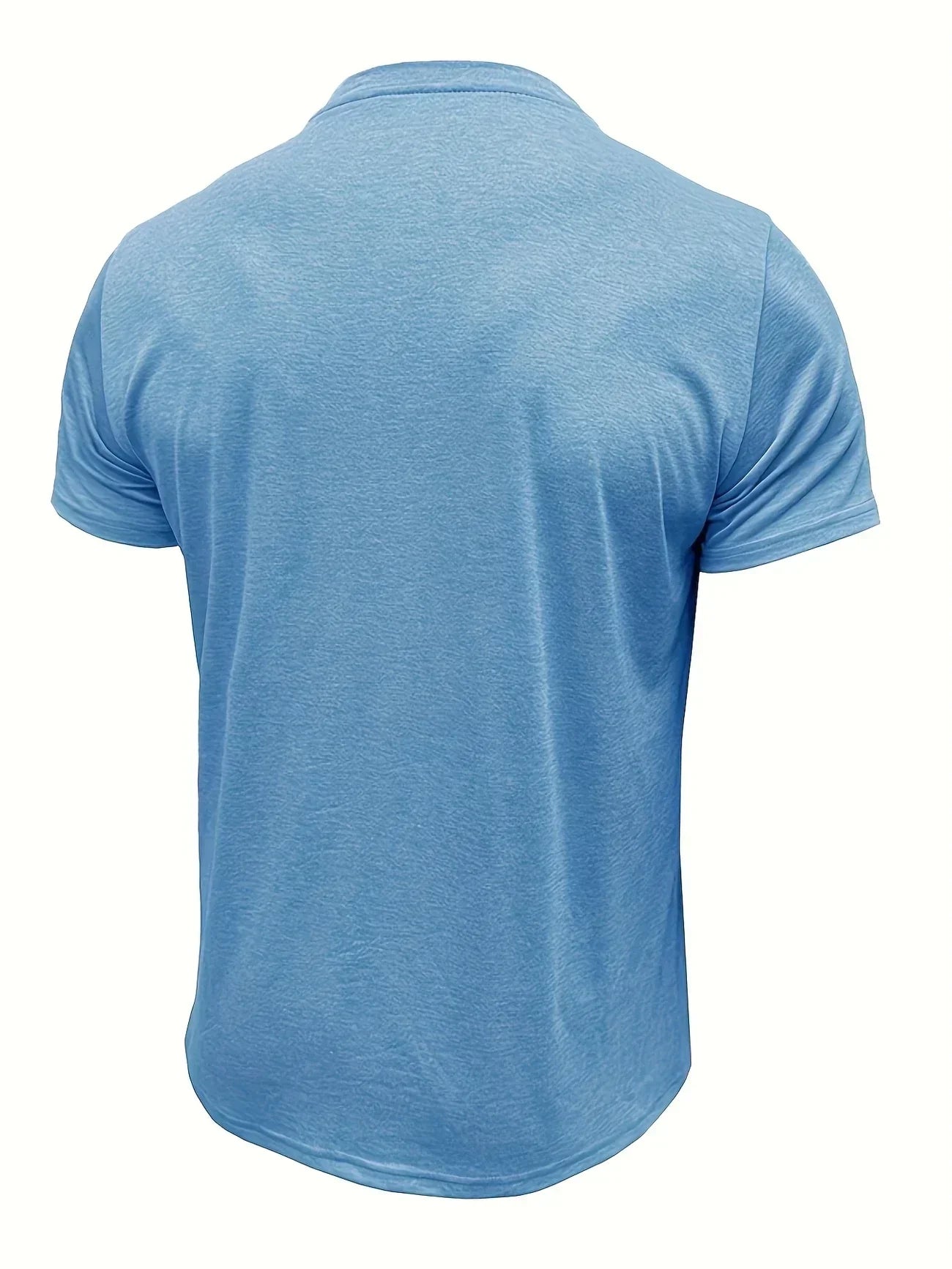 Vantini™ | T-shirt elegante con colletto rotondo e tasca