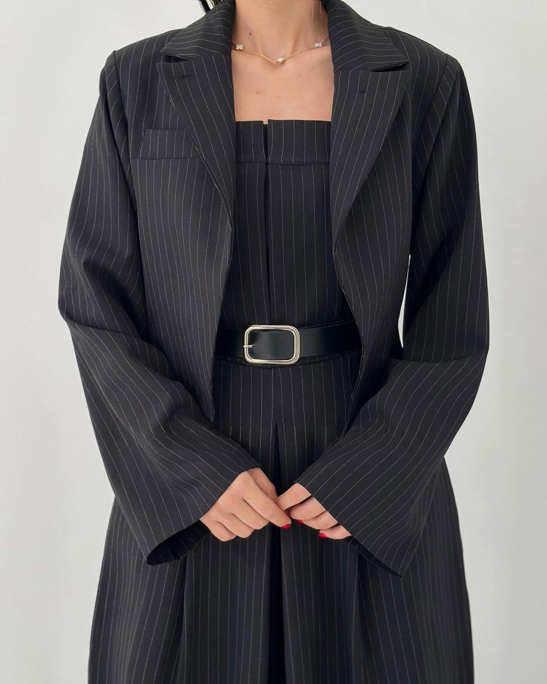 Vantini™ | Completo Donna Bustier + Giacca – Stile Elegante & alla Moda