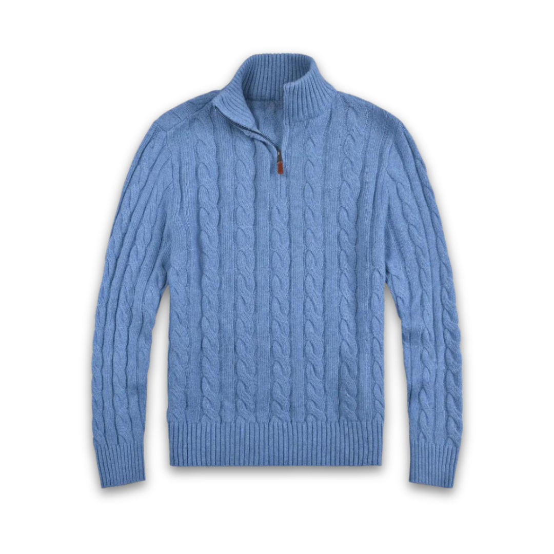 Vantini™ | Pullover con mezza zip