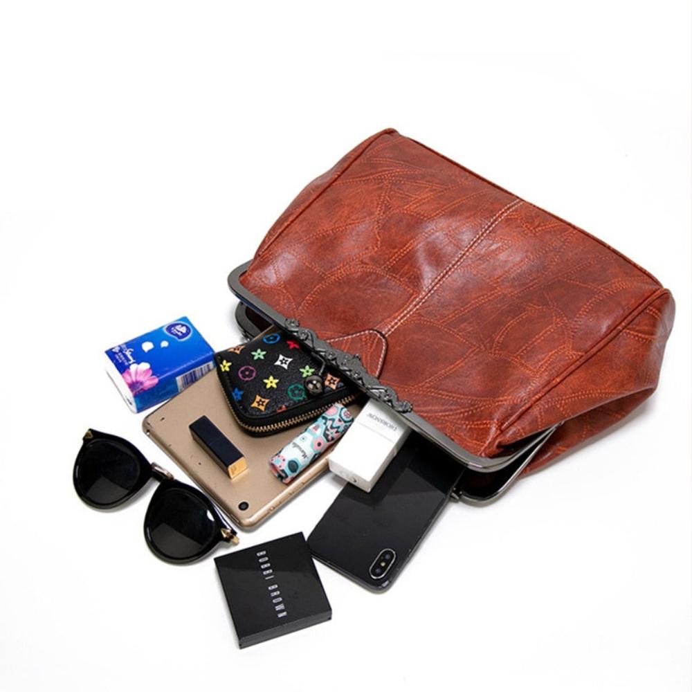 Vantini™ | Borsa vintage senza tempo con elegante chiusura a patta