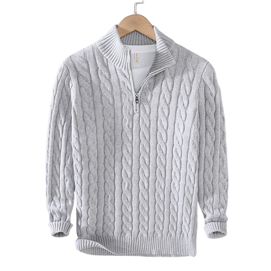 Vantini™ | Pullover con mezza zip
