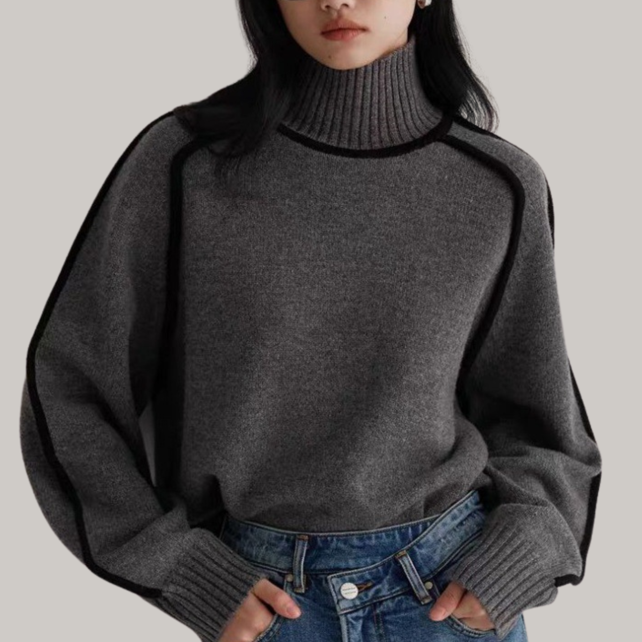 Vantini™ | Maglione a collo alto confortevole