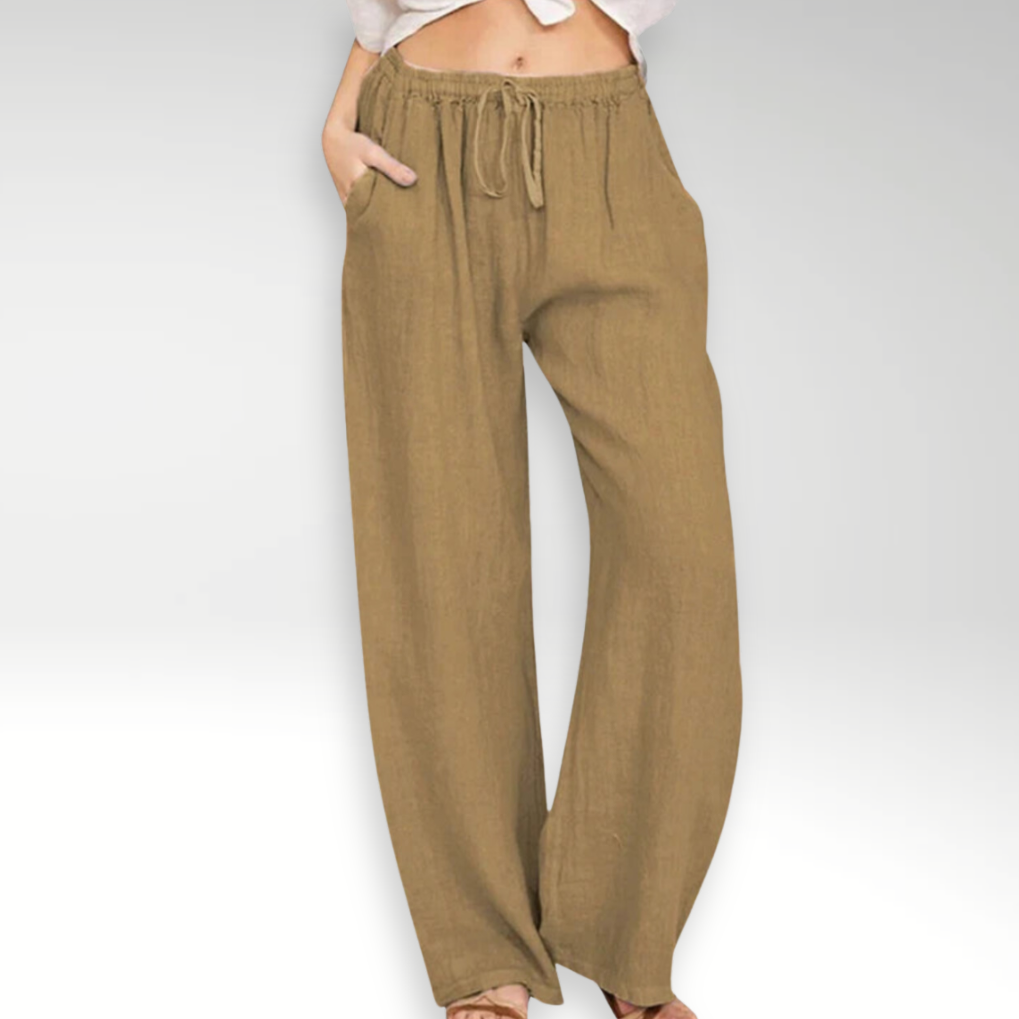 Vantini™ | Pantaloni comfort a gamba larga.
