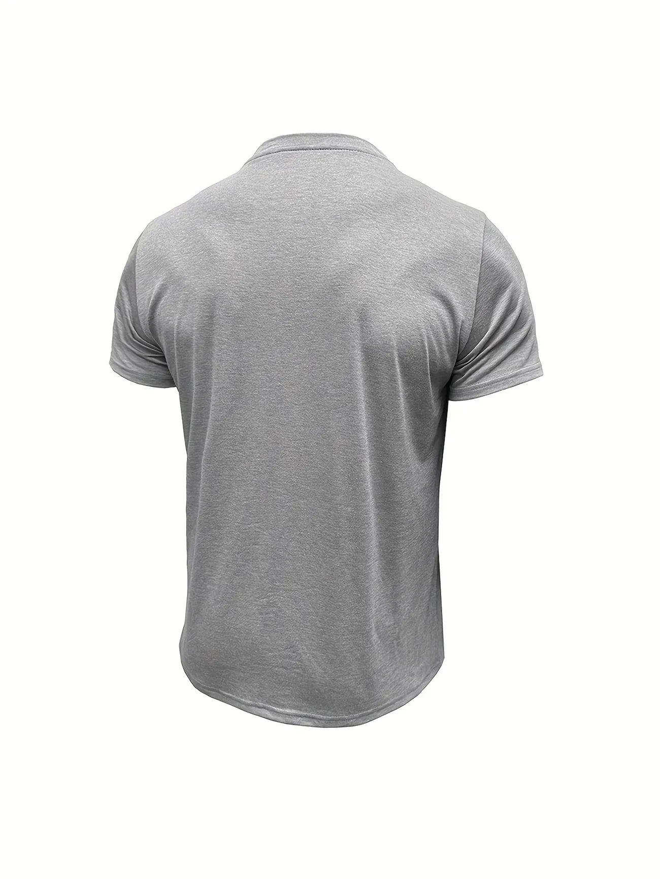 Vantini™ | T-shirt elegante con colletto rotondo e tasca