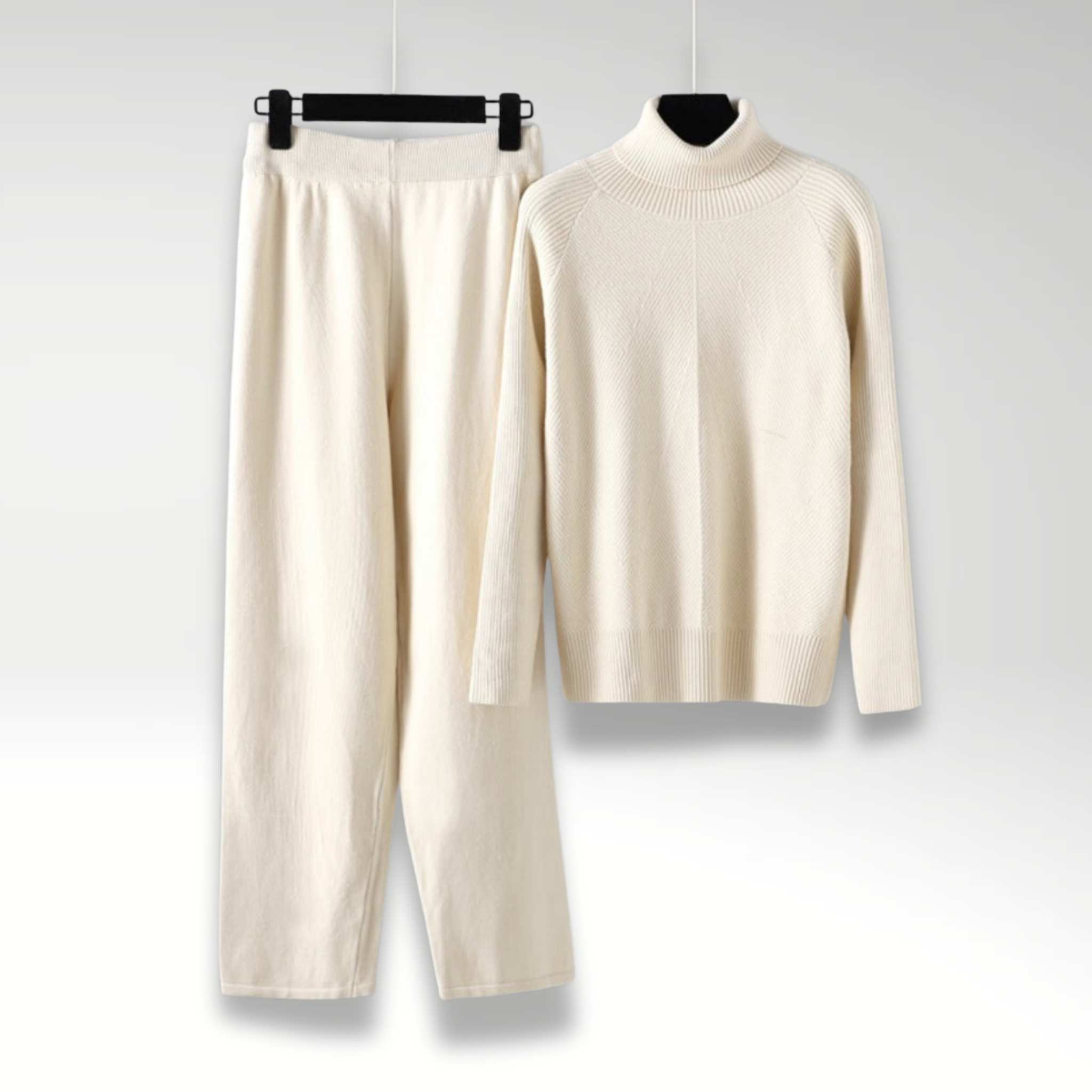 Vantini™ | Completo due pezzi Lounge in maglia a treccia