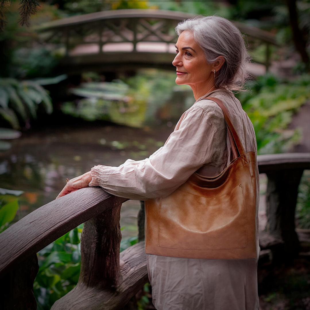 Vantini™ | Squisita Borsa a Tracolla di Lusso in Materiale Morbido