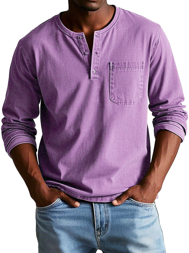 Vantini™ | Camicia Vintage a Maniche Lunghe