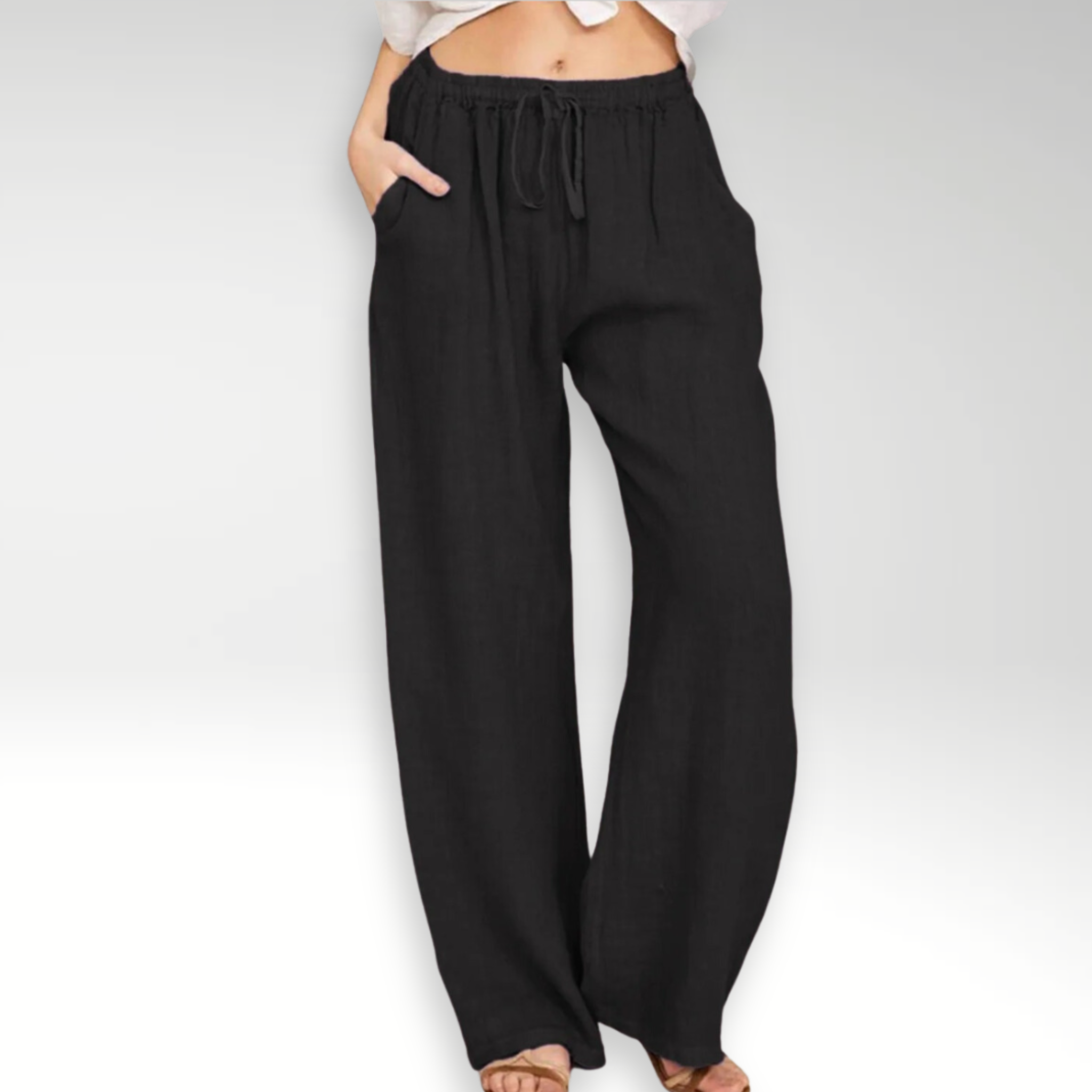 Vantini™ | Pantaloni comfort a gamba larga.