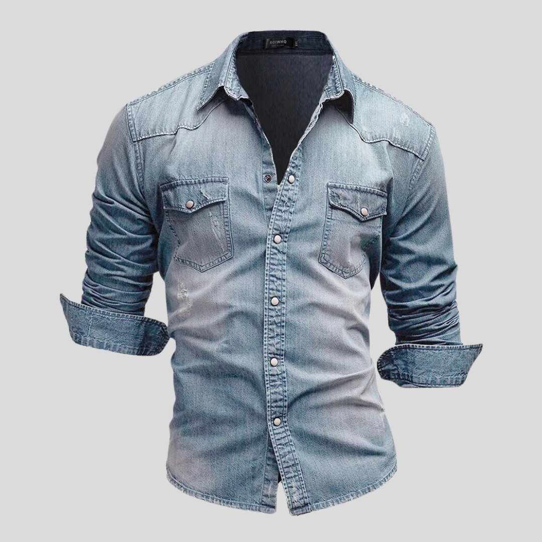 Vantini™ | Camicia in denim dallo stile moderno