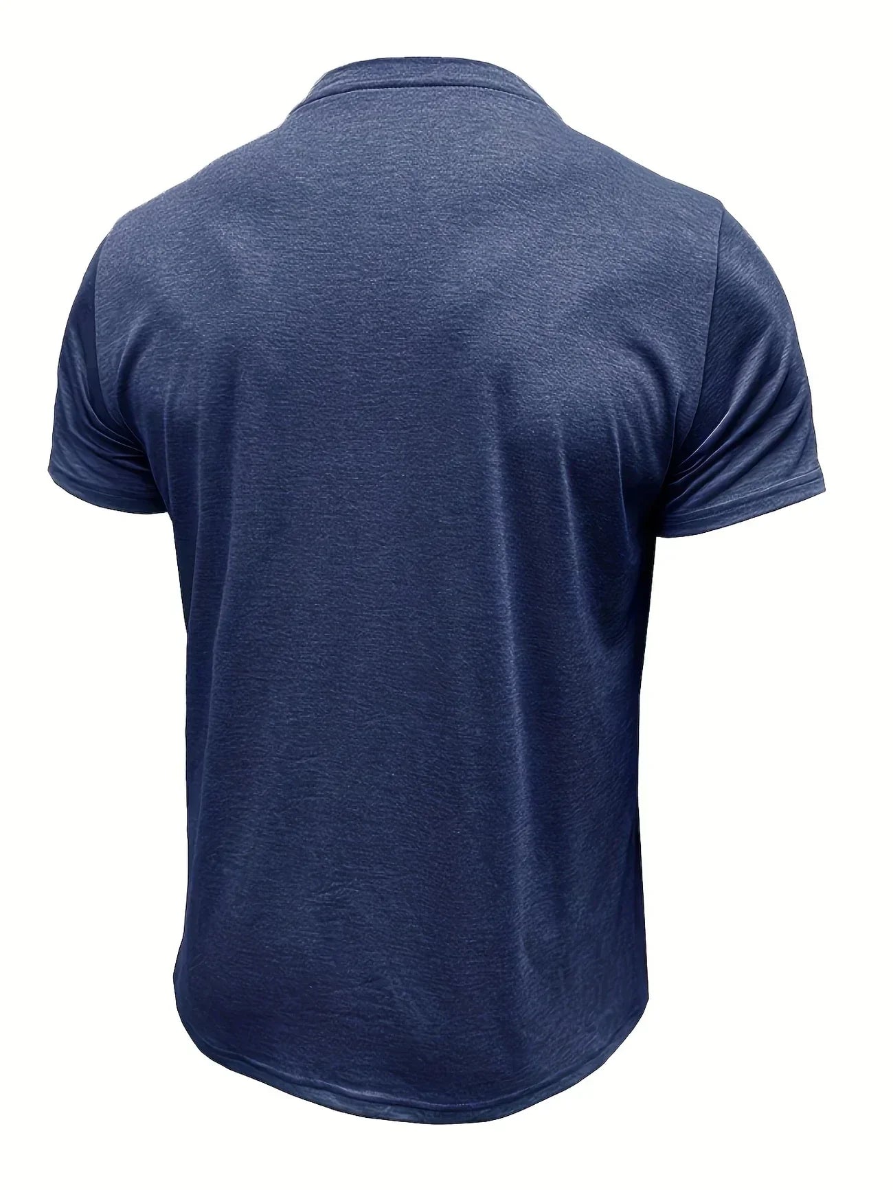 Vantini™ | T-shirt elegante con colletto rotondo e tasca