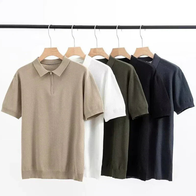 Vantini™ | Polo con zip Marbella