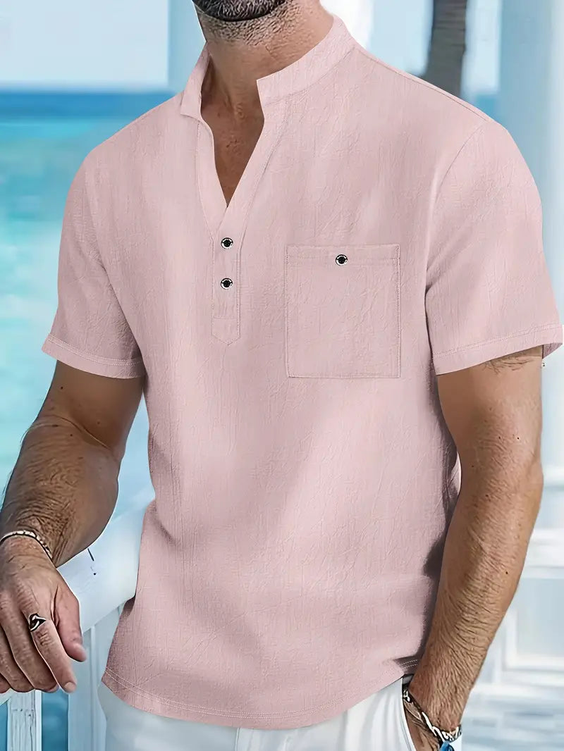 Vantini™ | Camicia elegante a maniche corte