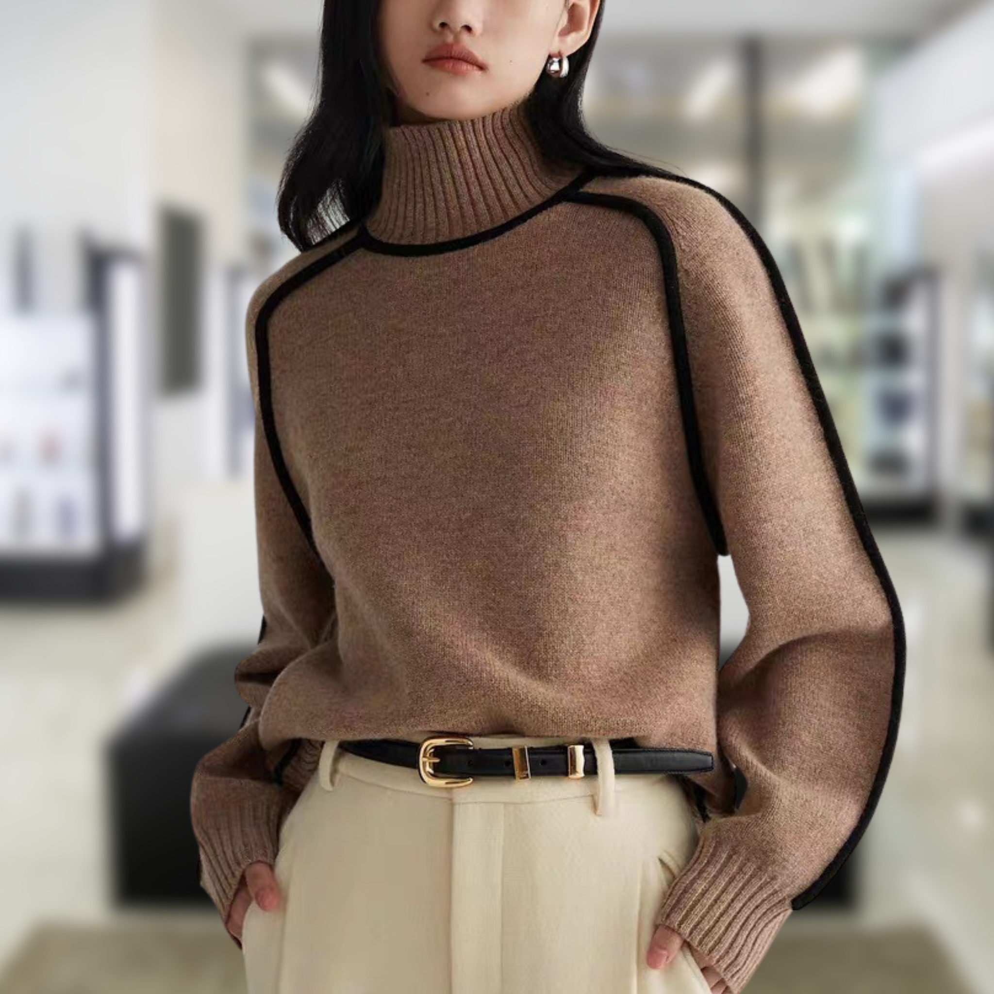 Vantini™ | Maglione a collo alto confortevole