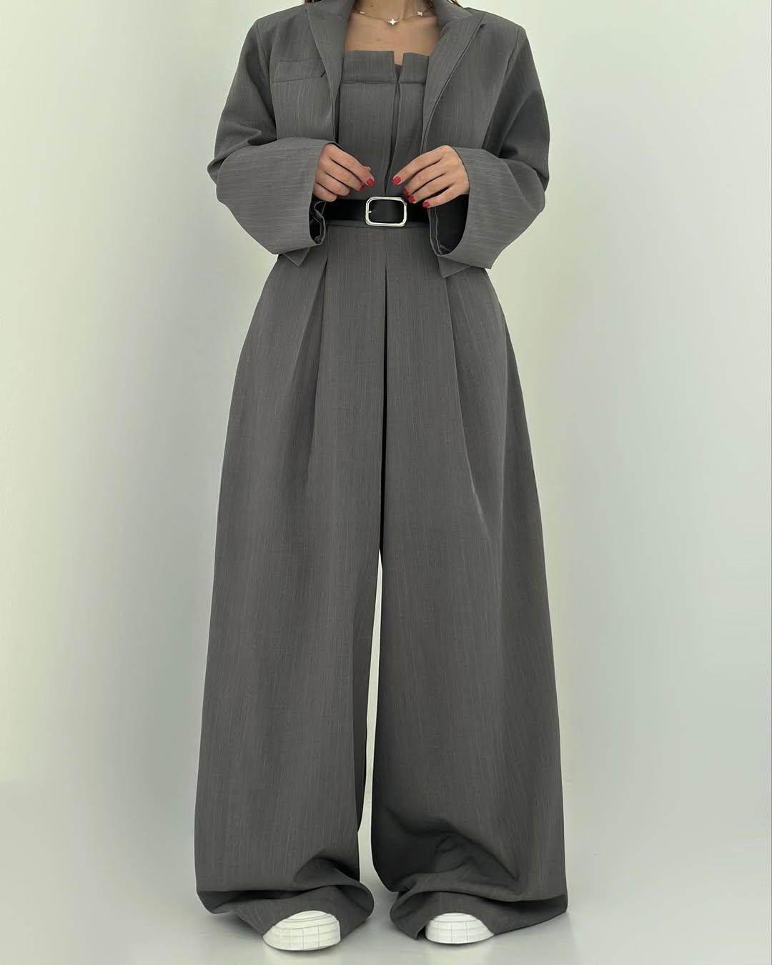 Vantini™ | Completo Donna Bustier + Giacca – Stile Elegante & alla Moda