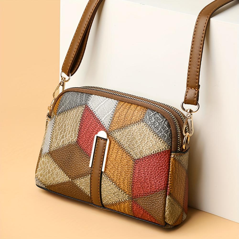 Vantini™ | Mini Borsa a Tracolla Patchwork