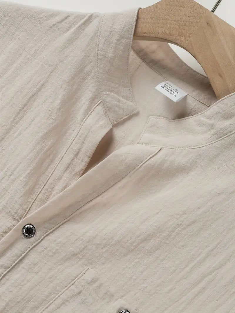 Vantini™ | Camicia elegante a maniche corte
