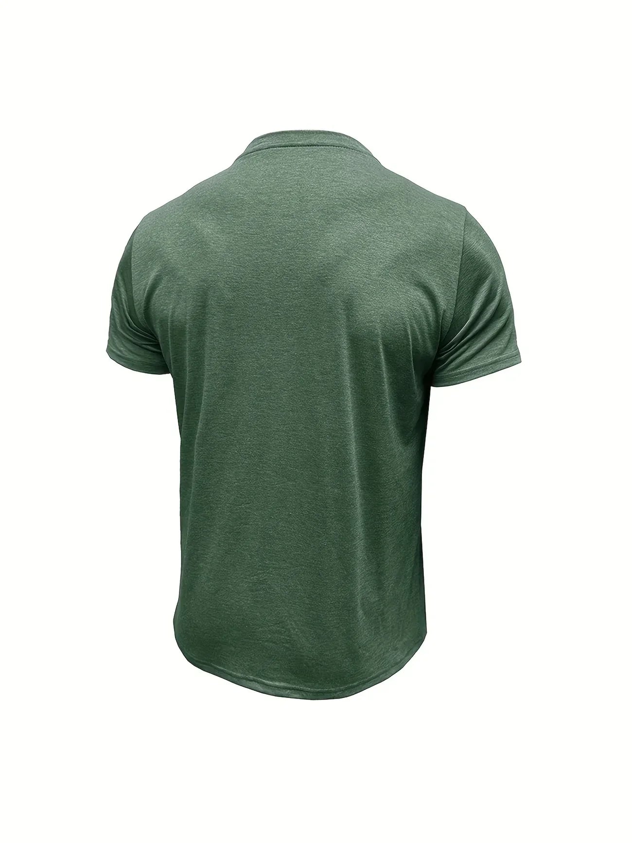 Vantini™ | T-shirt elegante con colletto rotondo e tasca