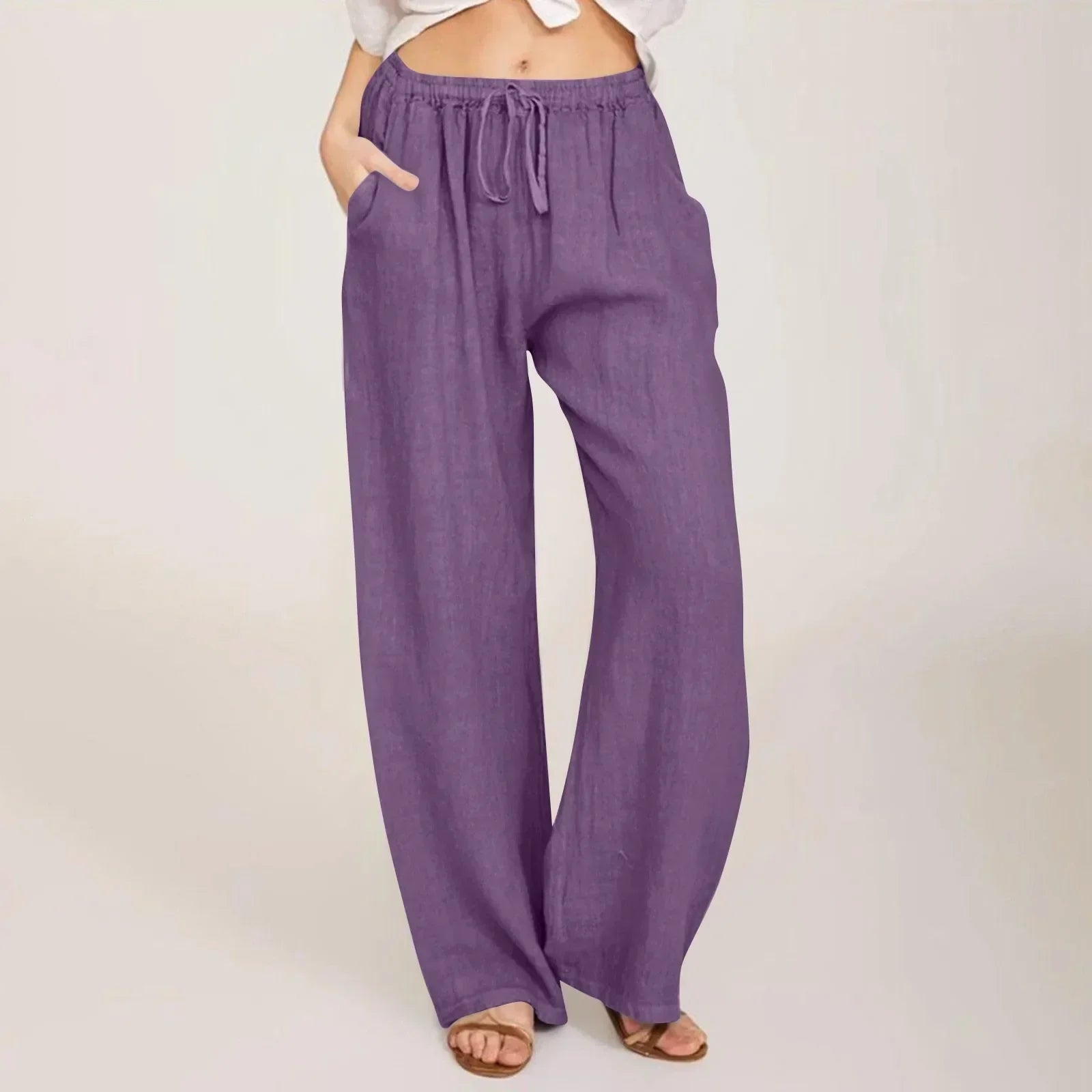 Vantini™ | Pantaloni comfort a gamba larga.