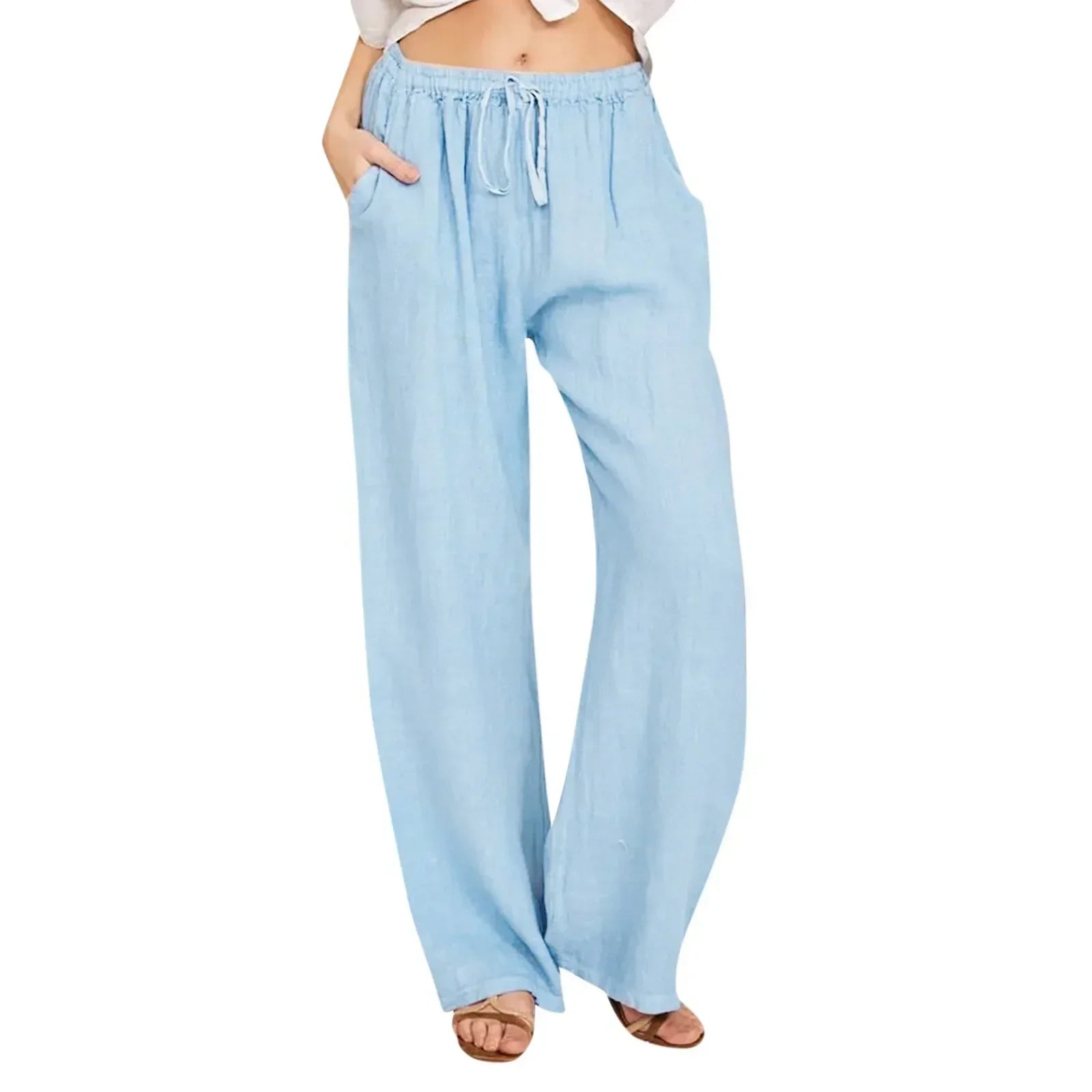 Vantini™ | Pantaloni comfort a gamba larga.
