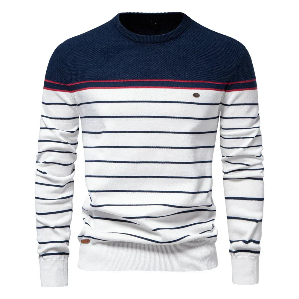 Vantini™ | Maglione da uomo con motivo a righe