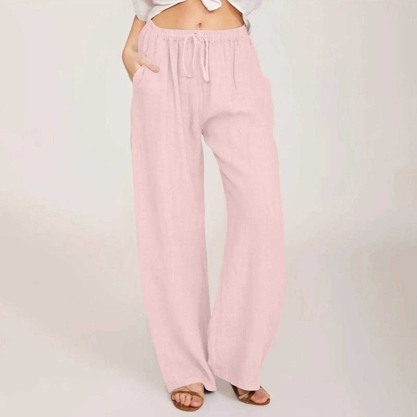 Vantini™ | Pantaloni comfort a gamba larga.