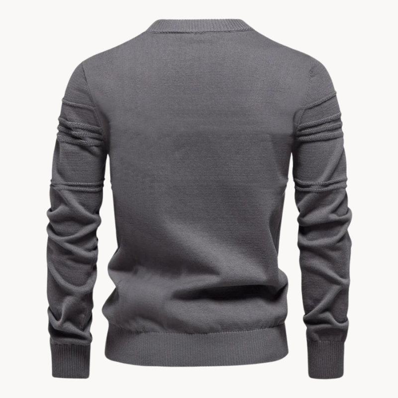 Vantini™ | Maglione elegante da uomo con design a quadri