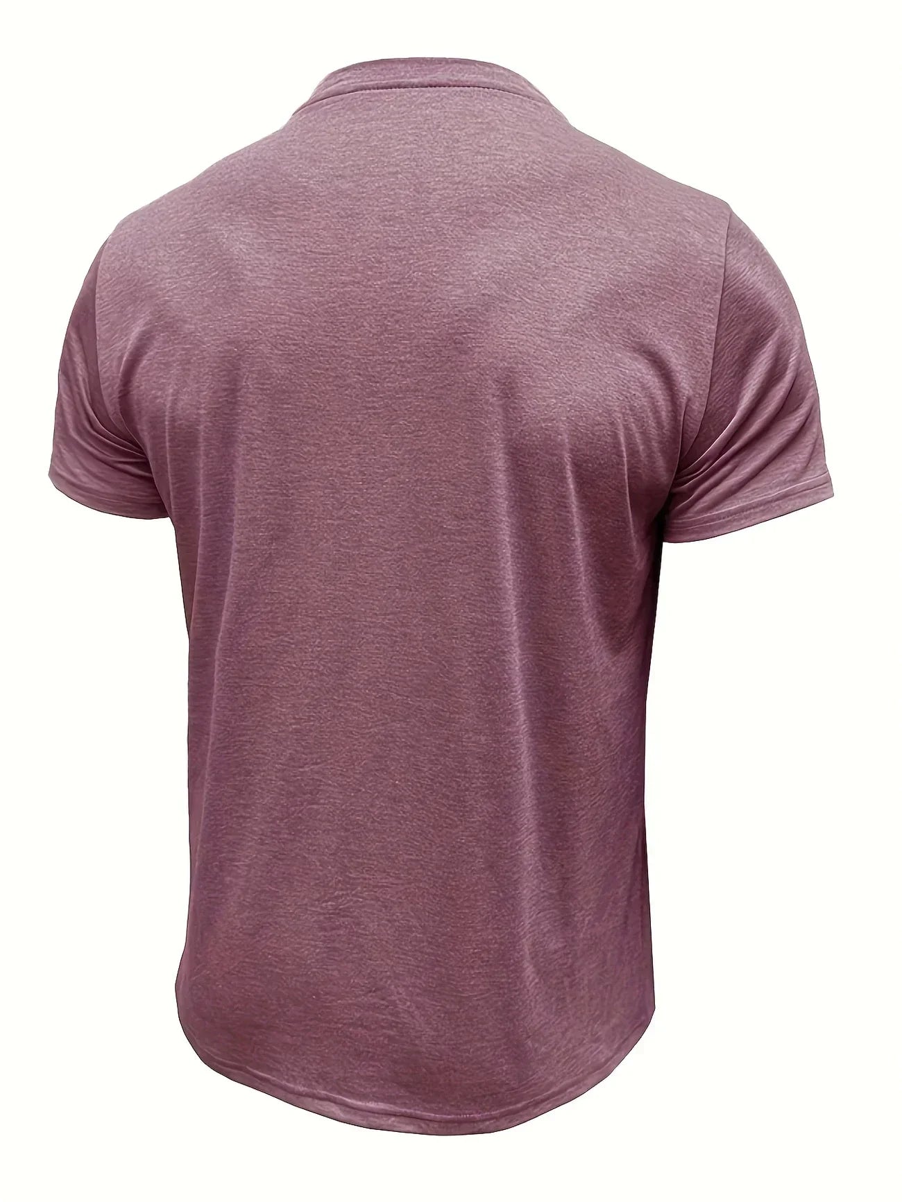 Vantini™ | T-shirt elegante con colletto rotondo e tasca