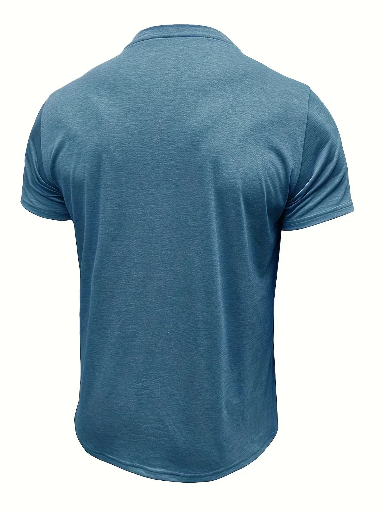 Vantini™ | T-shirt elegante con colletto rotondo e tasca
