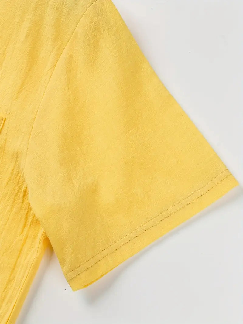 Vantini™ | Camicia elegante a maniche corte