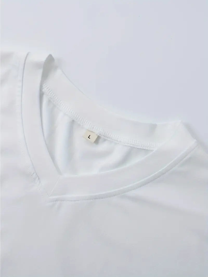 Vantini™ | T-shirt elegante a maniche corte