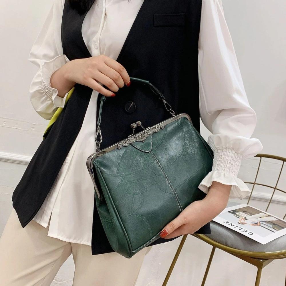 Vantini™ | Borsa vintage senza tempo con elegante chiusura a patta