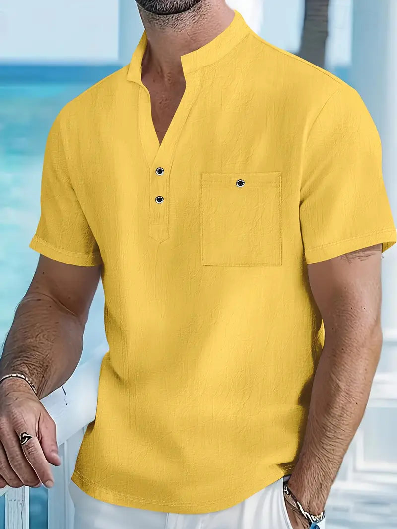 Vantini™ | Camicia elegante a maniche corte