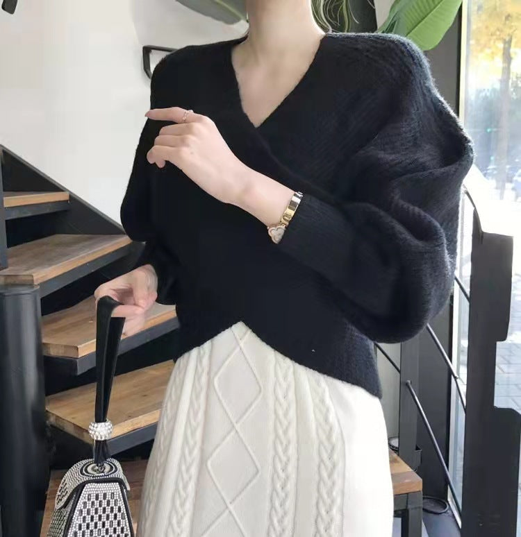 Vantini™ | Pull in maglia incrociata chic