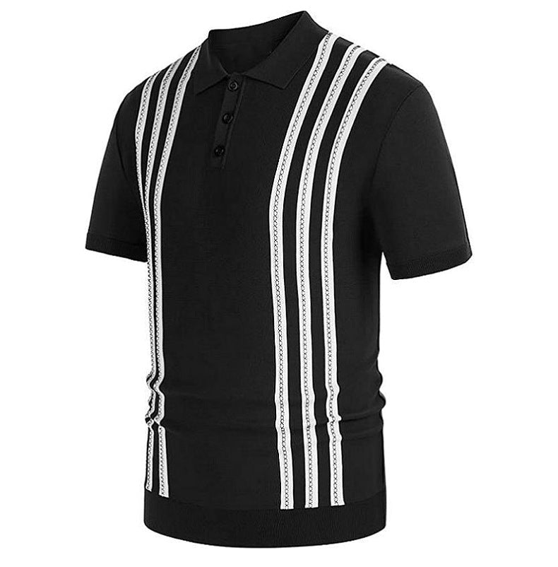 Vantini™ | Polo casual a righe.