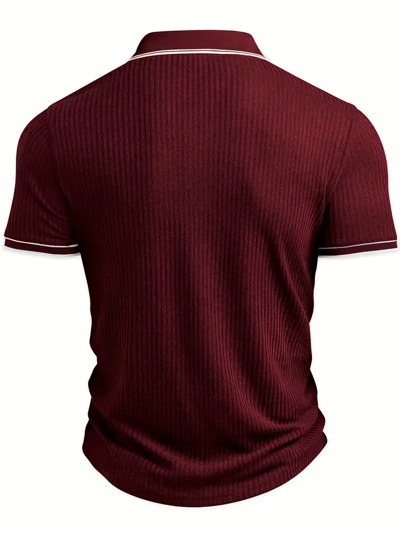 Vantini™ | Polo elegante a maniche corte