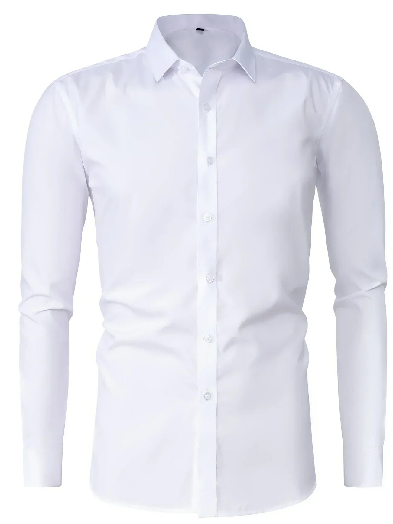 Vantini™ | Elegante camicia a maniche lunghe con bottoni