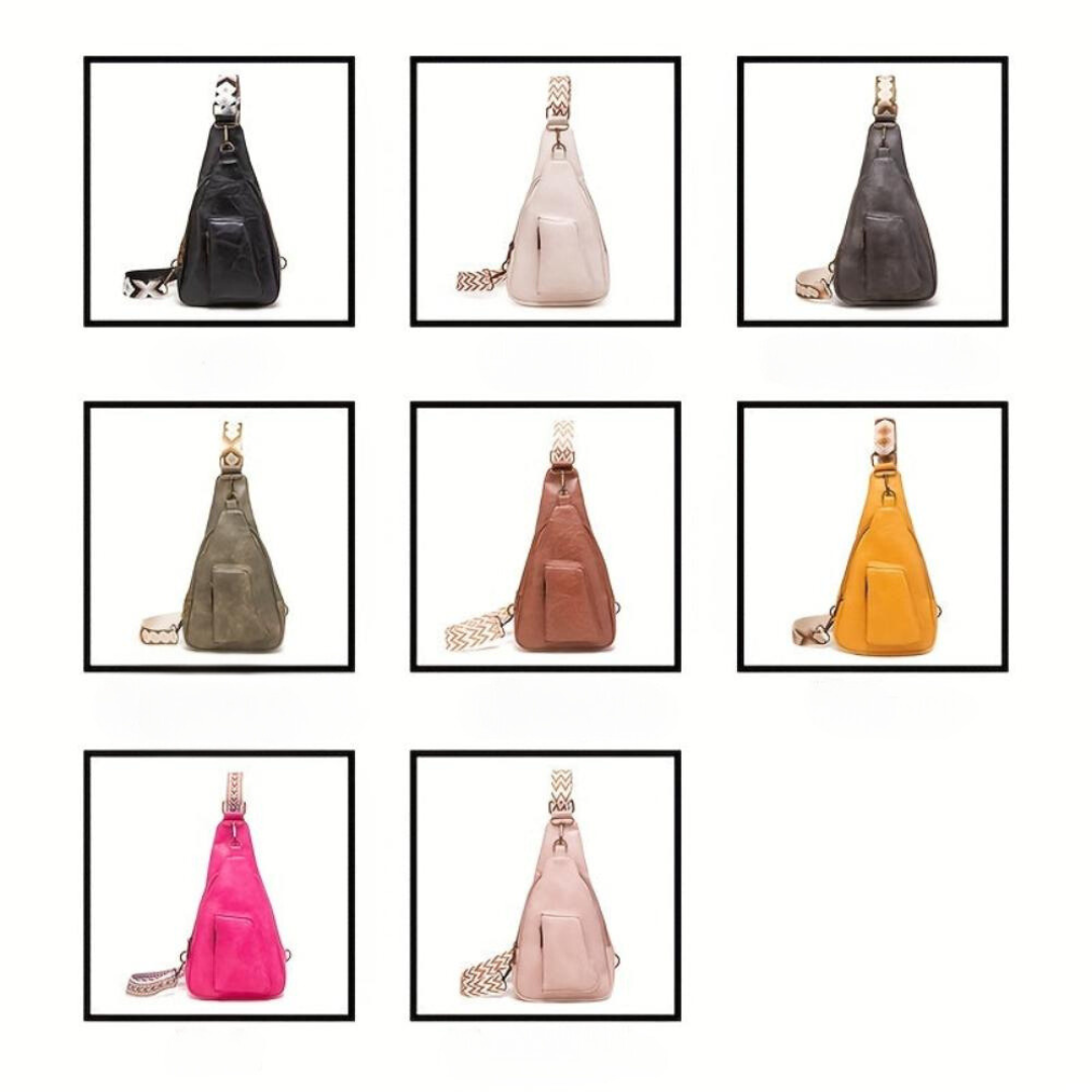 Vantini™ | Borsa a tracolla Retro Chic