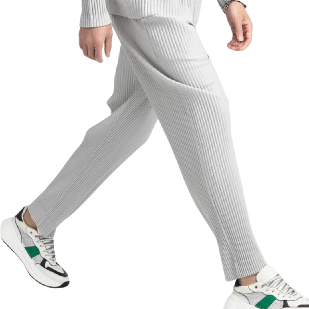 Vantini™ | Pantaloni in cotone a coste