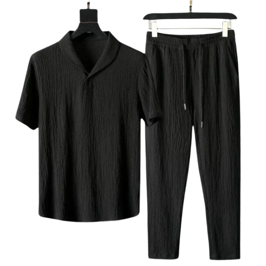 Vantini™ | Polo e pantaloni in cotone.