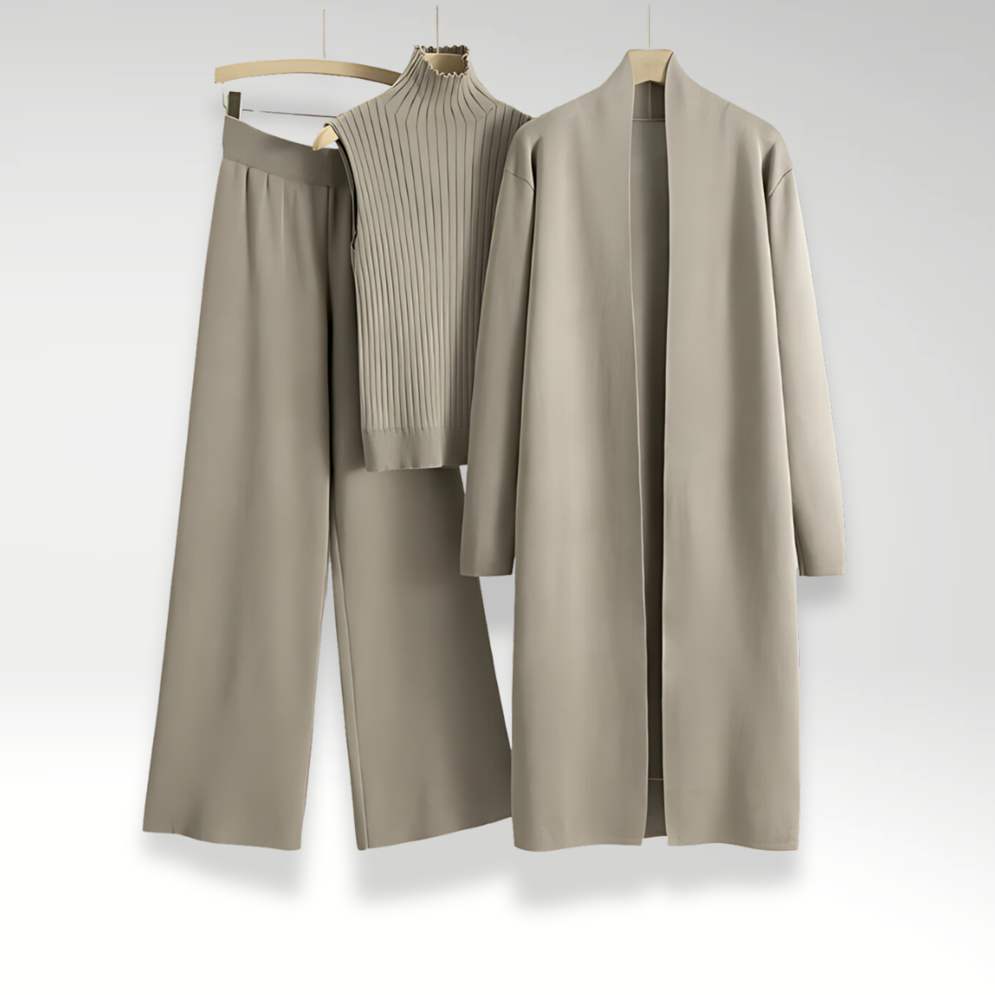Vantini™ | Completo tre pezzi in maglia Luxe