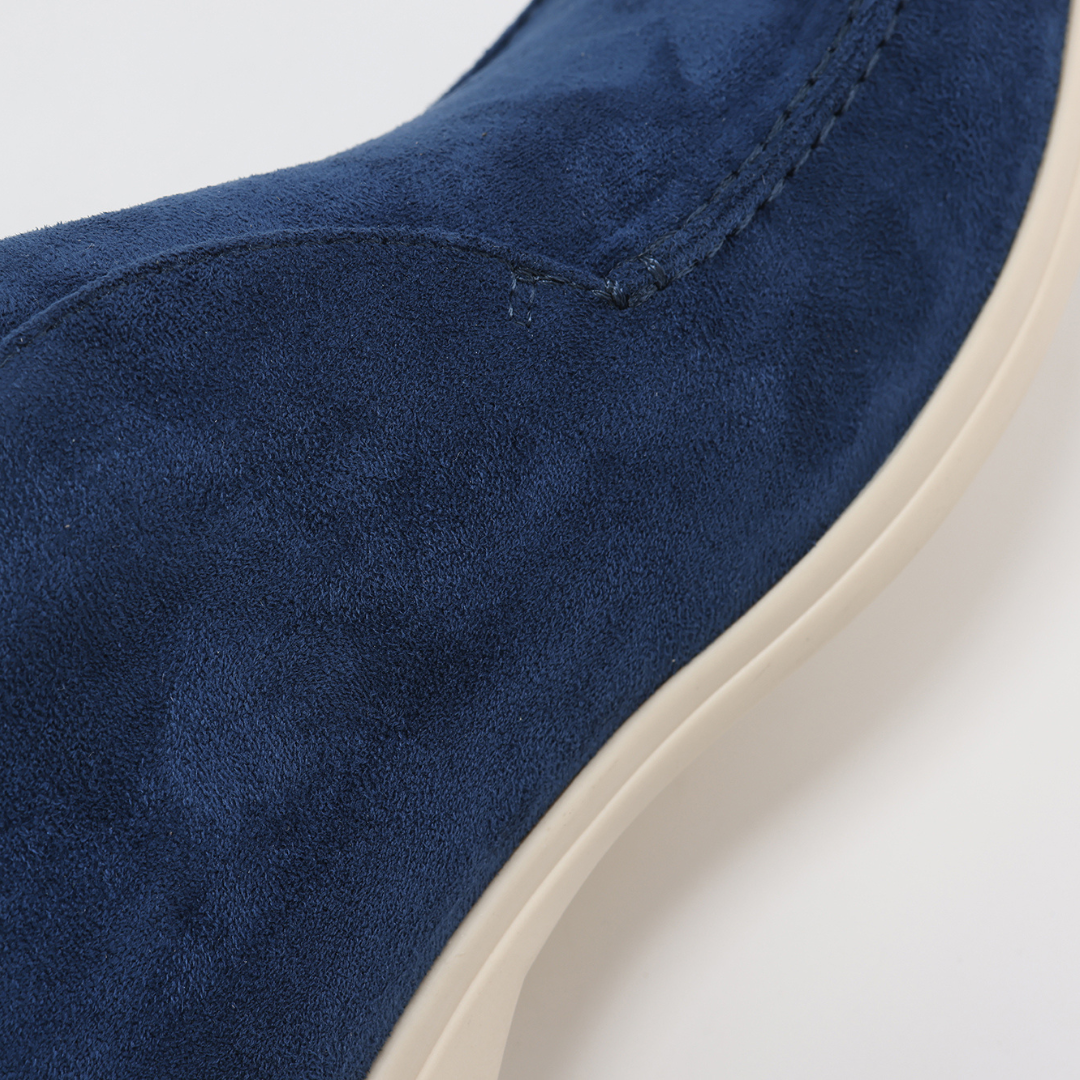 Vantini™ | Mocassini alti in camoscio.