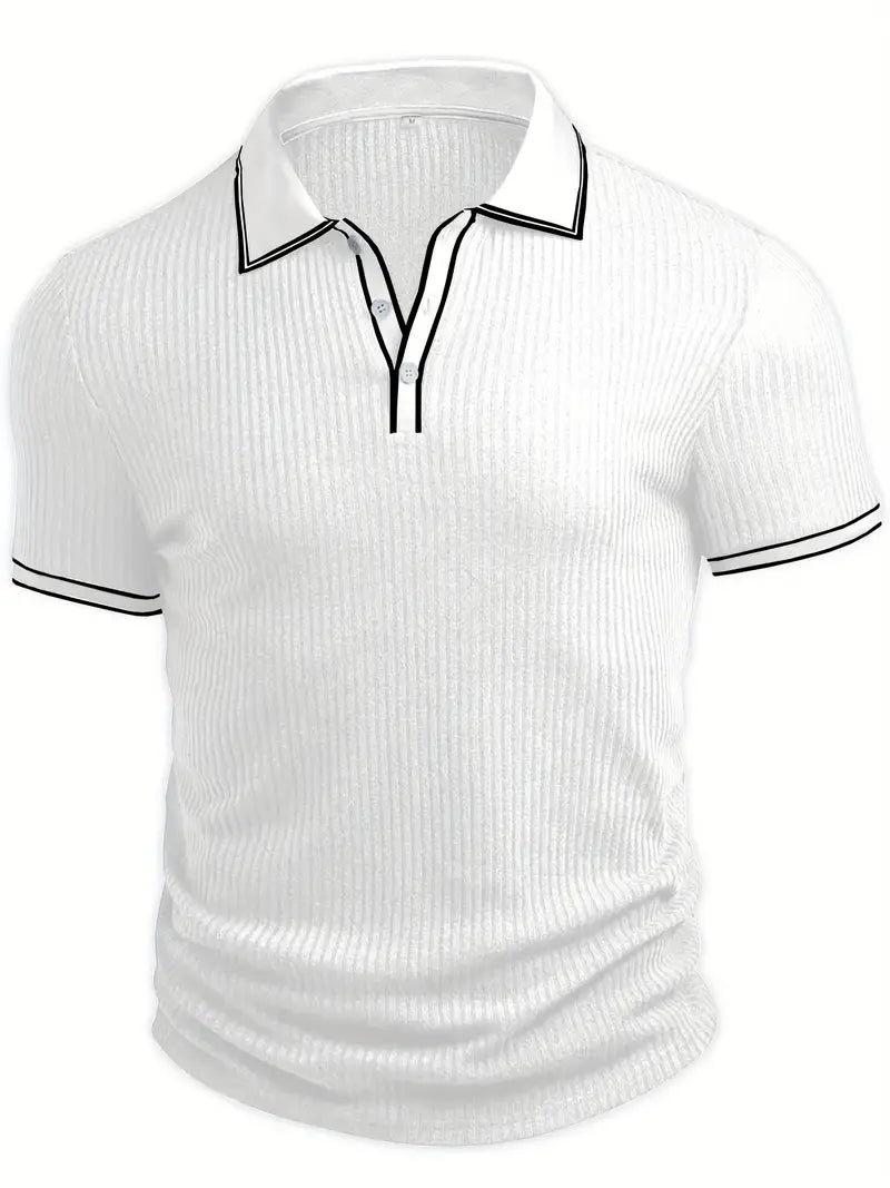 Vantini™ | Polo elegante a maniche corte