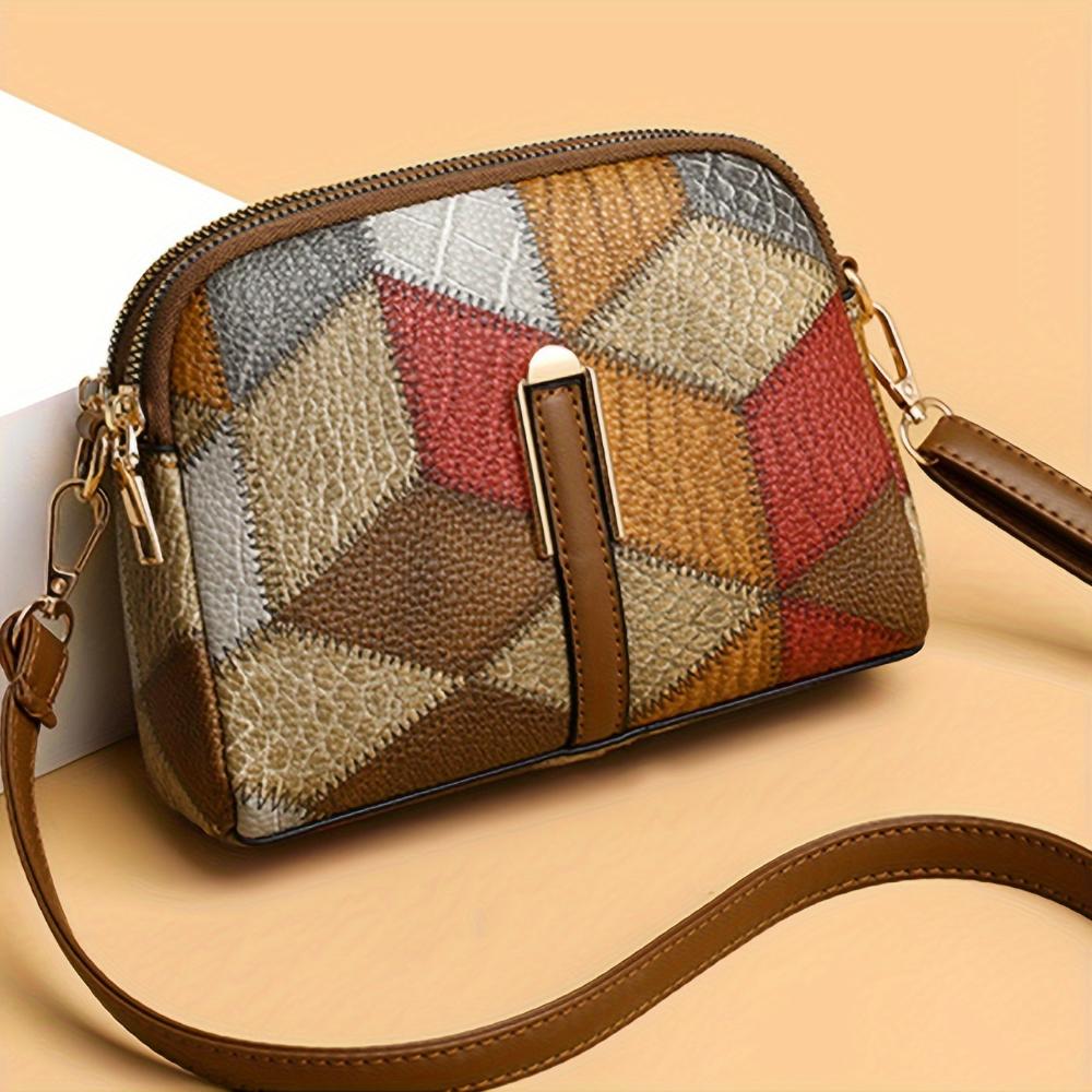 Vantini™ | Mini Borsa a Tracolla Patchwork