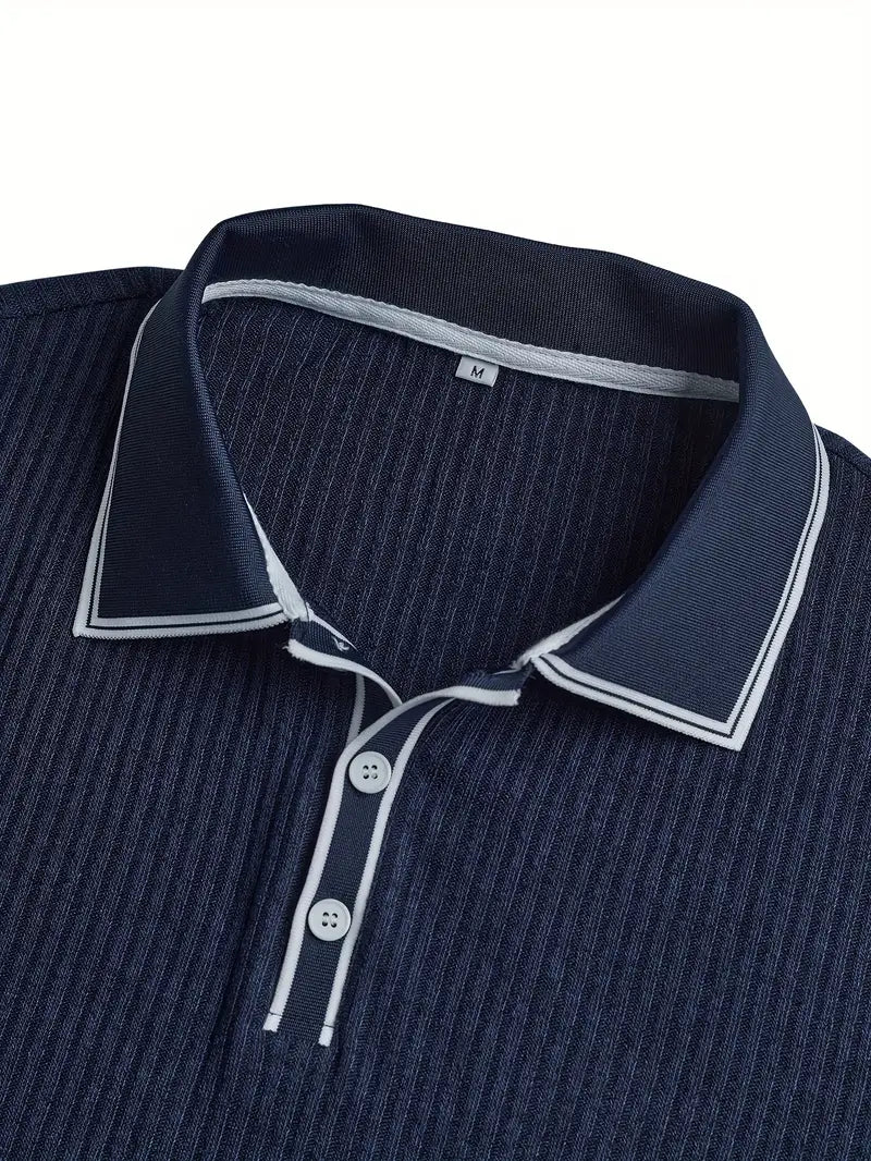 Vantini™ | Polo elegante a maniche corte