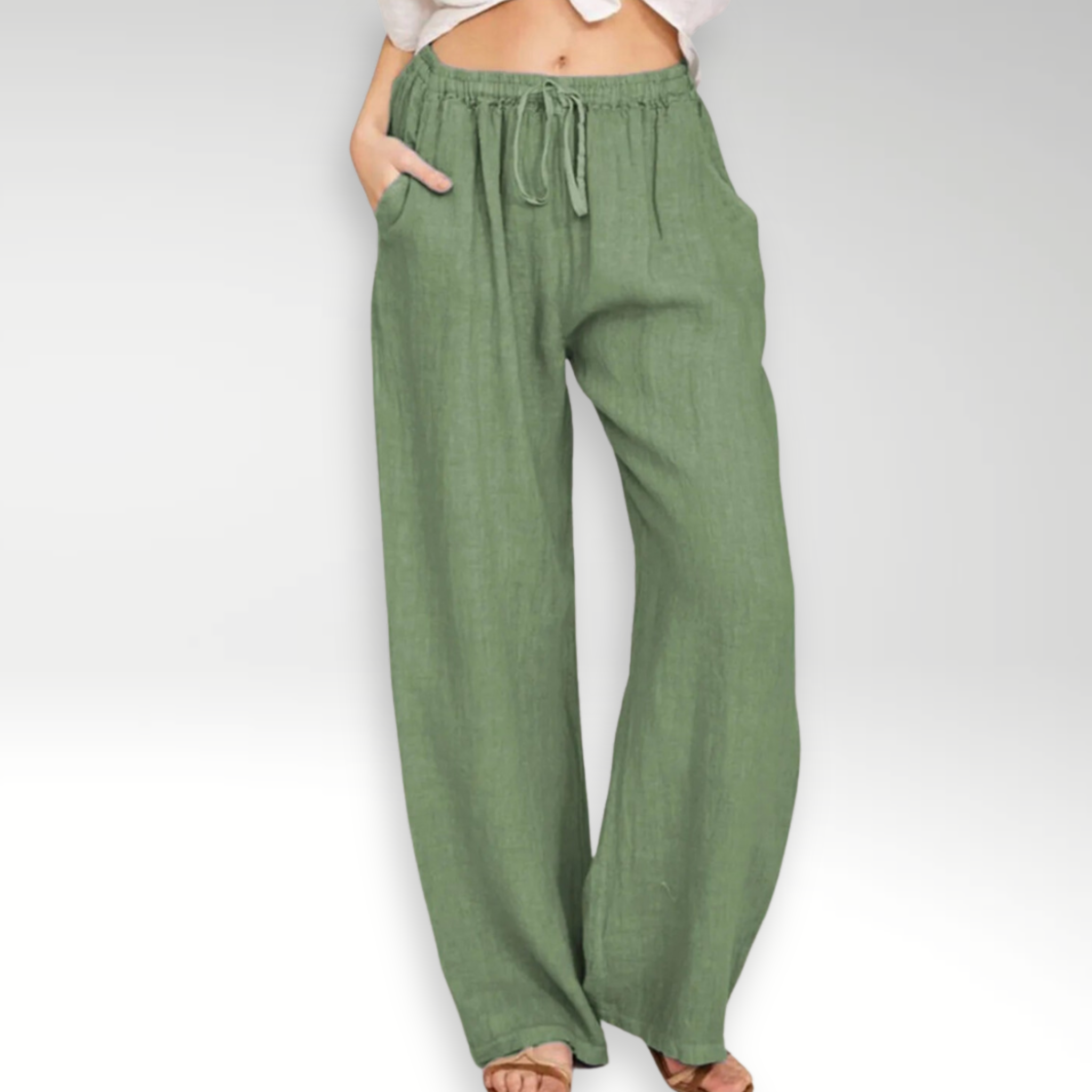 Vantini™ | Pantaloni comfort a gamba larga.