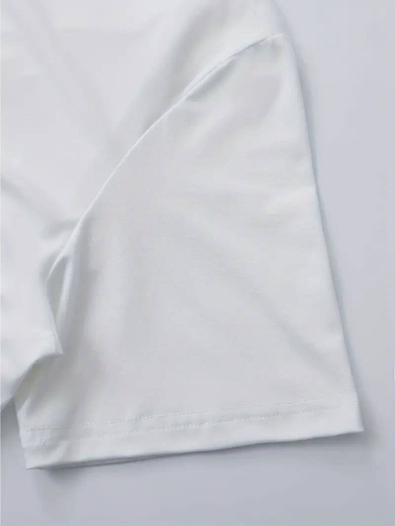 Vantini™ | T-shirt elegante a maniche corte