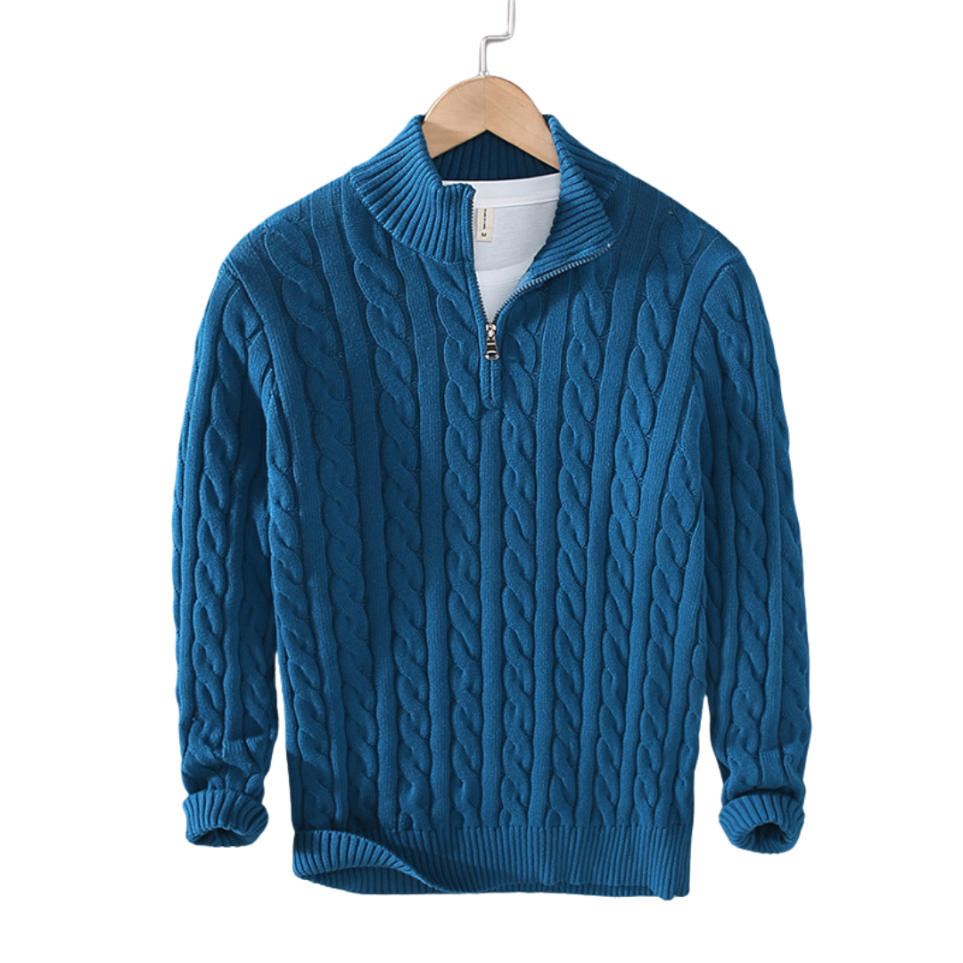 Vantini™ | Pullover con mezza zip