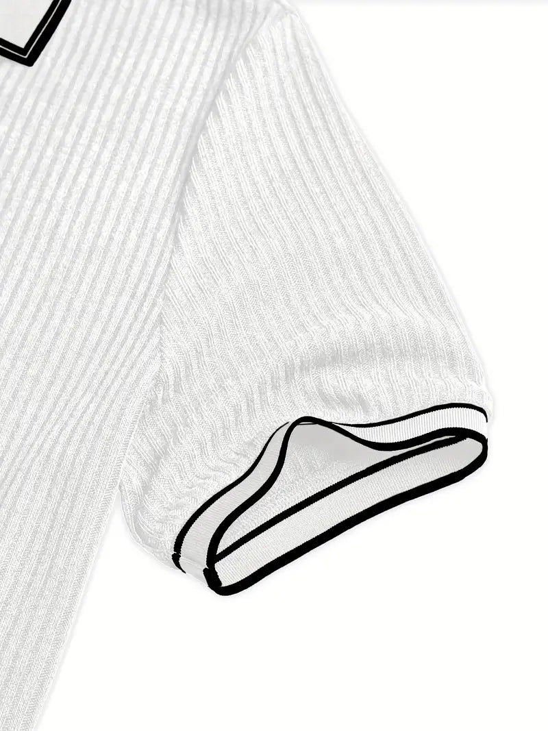 Vantini™ | Polo elegante a maniche corte