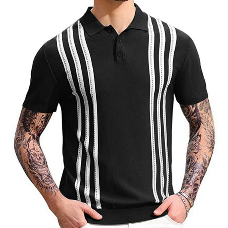 Vantini™ | Polo casual a righe.