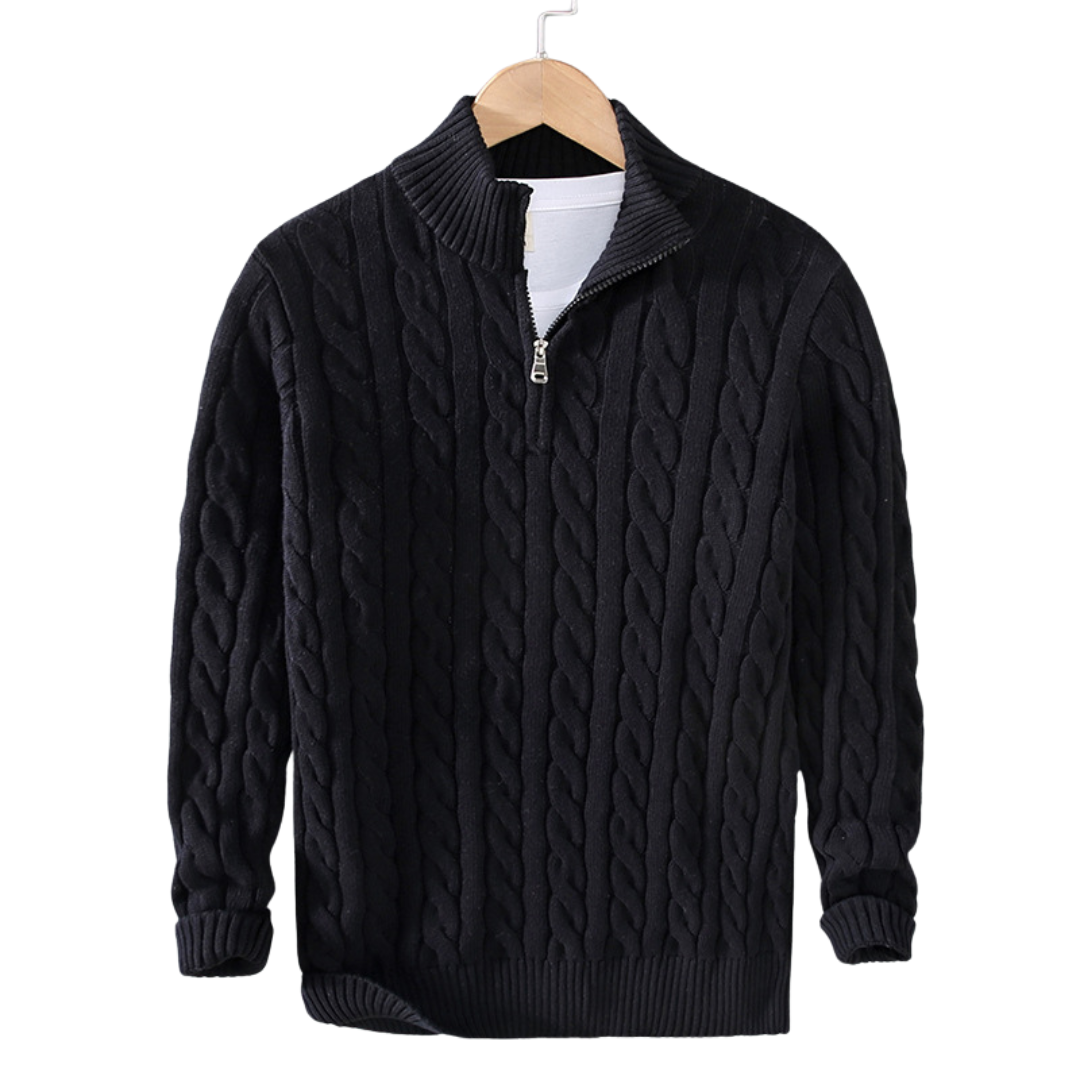 Vantini™ | Pullover con mezza zip